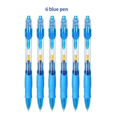 13/30pcs Retractable Gel Pens Set Black/Red/Blue Ink Ballpoint for Writing Refills Office Accessories School Supplies Stationery