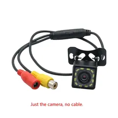 Wide Angle HD Car Rearview Camera Rear View Video Vehicle Camera Backup Reverse Camera 4/8/12 LED Night Vision Parking Camera
