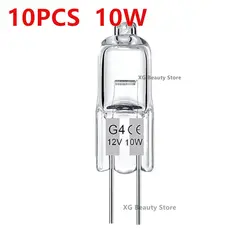 10/50/100PCS G4 12V 10W 20W LED Lamp Bulbs Eco Halogen Light Bulbs Capsule Inserted Beads Crystal Lamp Halogen Bulb Wholesale