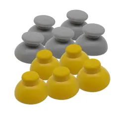 5 Pair 10pcs Replacement Gamepad Joystick Cap for GameCube NGC Controller Mushroom Hat
