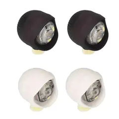 2/4/8Pcs Waterproof Shoe Lights for Clogs Shoe Charms Accessories for Crocs Shoes 3 Light Modes Headlights for Camping Running