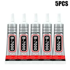 B7000 Special Glue for Mobile Phone Repair, Jewelry Glue, Easily Solves the Problem of Screen Frame Detachment! Transparent, Traceless, Non-Hardening, High Adhesion, Waterproof, Easy to Remove Comes with a Precision Ne