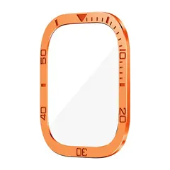 Screen Protector For Apple Watch Ultra 49mm Case Accessories Metal Cover Frame+Tempered Glass For iWatch Ultra 4 3 2 49mm Bezel