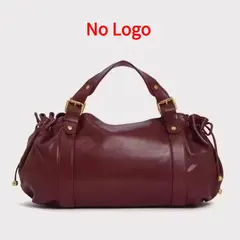 Women's Simple Crossbody Bag Elegant And Versatile Boston Style Work Interior Polyester Soft Handbag