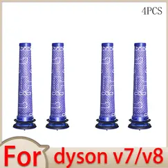 For Dyson V8 V7 Accessories Robot Vacuum Cleaner Washable Filter Replacement Spare Parts