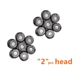 7 Blade Razor Replacement Shaving 7D Heads Floating Washable For Most Electric Shavers Trimmers Kit Cutter Blades