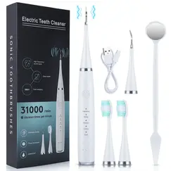 Ultrasonic Scaler for Teeth Cleaning Tartar Removal Plaque Removal Rechargeable Teeth Whitening Oral Care and Dental Cleaner