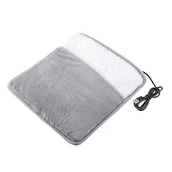 Foot Warmer Winter Electric Foot Heating Pad Soft Flannel Washable Foot Warmer Constant Temperature Heating Foot Warming Mat