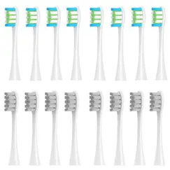 16pcs Replacement Brush Heads For Oclean Sonic X / X Pro / Z1 / SE / F1 / One / PW01 / 03 / 05 / 07 / 09 P5 Electric Toothbrush