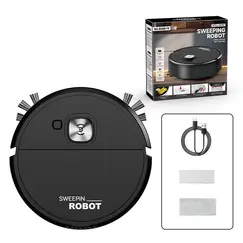 3-in-1 Low Noise Mini Sweeping Robot Intelligent Sweeping Integrated Fully Automatic Cleaning Sweeping Machine Appliance 2026