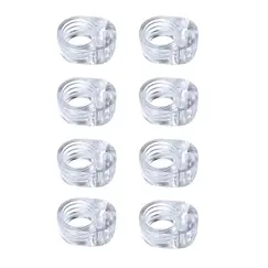 Stop Floor Door Stops Buffer No Drill Door Stopper Home Improvement Furniture Wall Safety Hardware Transparent Supplies Silicone