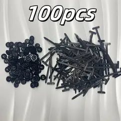 100pcs Heavy-Duty Self-Locking Nylon Cable Ties - UV-Resistant, High-Strength Fasteners for Car/Home/Office/Outdoor Use - with B