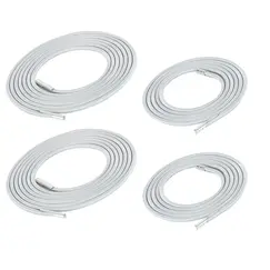 4Pcs Elastic Cord Folding Chair Reinforcement Replacement Bungee Rope Zero Gravity Recliner Laces Part Lounge Home Supplies