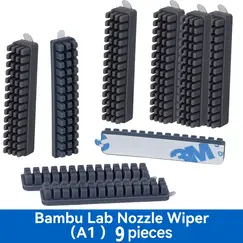 Hotend Kit For Bambu Lab A1/A1 Mini High Flow 0.2/0.4/0.6/0.8mm Hardened Steel Nozzle Quick Swap Hot End Assembly Replacement