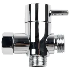 3 Way Shower Head Diverter Valve G1/2 Three Function Switch Adapter Connector Head Faucet Bathroom Accessories 3 Way Shower Head