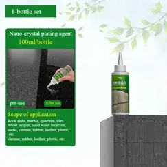 100ml Stone Coating Agent Marble Countertop Renovation Agent Tile Color Enhancer for Kitchens, Bathrooms, and Coffee Tables