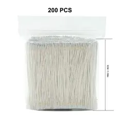 200PCS Silver Color Enameled wire LED Neon Light  Welding Wire  Middle Connector For 12V24V Neon Lamp Soldering 5/6/7/10/15cm