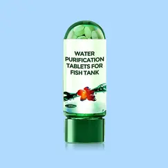 Water Purification Tablets Eco-Friendly Aquarium Water Purifier Fast-Acting Fish Tank Cleaning Solution Aquarium Water Clarifier