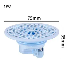 Floor Drain Cover Anti Odor Insect Proof Universal Bathroom Sink Drain Core Hair Catcher Strainer Shower Accessories Floor Drain