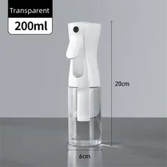 Hair Spray Bottle, Refillable Fine Mist Spray Bottle for Hair Styling,Cleaning,Garden,Continuous Water Mister Spray Bottle