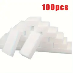 100/50Pcs/Lot Melamine Sponge 10X6X2cm Magic Sponge Eraser for Kitchen Office Bathroom Melamine Cleaner Cleaning Sponge