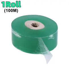 100/600M PE Grafting Tape Film Stretchable Self-adhesive Garden Tree Roll Tape Plants Seedlings Vine Tomato Grafting Accessories