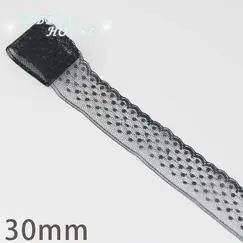 (10 Yards/Roll) Black Lace Fabric Ribbon Webbing Decoration Lovely Gift Packing Material