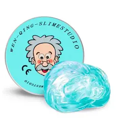 9 Colors Liquid Glass Mud Slime, DIY Handmade Fun Stress Relieving Non Stick Hand Decompression Toy Crystal Mud