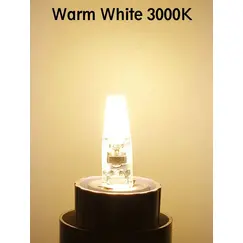 10pcs G4 LED Bulb 5W DC12V 220V 2835 SMD 10led Warm/Cold White 360 Degree Angle Chandelier Light Replace Halogen Lamp Lighting