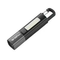 SMILING SHARK Outdoor Flashlight Portable Strong Lights Variable Focus with Home Camping Fishing Walking Lighting Lamp