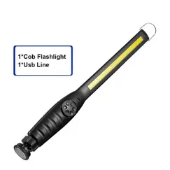 COB Portable LED Work Lights Cordless Magnetic LED Work Lamp Inspection Lights for Car Repair, Home, Garage, Emergency