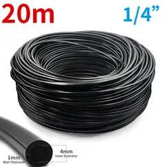 50pcs Barbed Connectors Irrigation Fittings Drip Irrigation Barbed Connectors 4/7mm Tubing Fittings for Flower Pot Garden Lawn 5