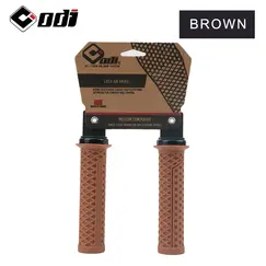 1Pair ODI Lock-on Silicone Mountain Bike Grips Shock-Absorbing Anti-Slip Comfortable Handlebar Covers for MTB/Cycling Parts