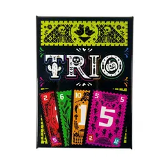 Strategic Card Board Game TRIO Card Fun For Family & Friend Parties 3-6 Players Board Game All Ages Entertainment Toy Card
