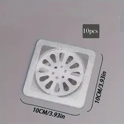 Floor Drain Sticker, Insect-proof Self-adhesive Bathroom Hair Filter Net, Sewer Filter, Kitchen Anti-blocking Mesh Net