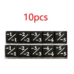 16mm 6 Side Dice Counters +1-1 Kids Toy Counting For MTG The Gathering Card Gaming Token Loyalty Gift 10PCS/Bag