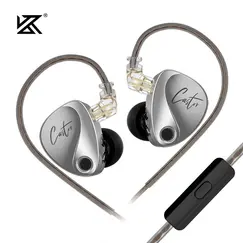 KZ Castor 2DD Dynamic in Ear Earphone High-end Tunable Earphones HiFi Bass Monitor Headphone Cancelling Earbud ZSNPRO EDXPRO
