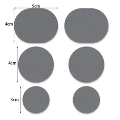 6PCS Sports Shoe Repair Patches, Anti-wear Shoe Patches, Insole Repair Patches, Self-adhesive Patches Inside High Heels