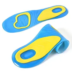 Gel Insole Silicone Orthopedic Foot Care For feet Shoes Sole Sport Insoles Shock Absorption Pads Arch Orthotic Pad Insole