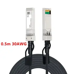ZoeRax 10G SFP+ DAC Cable Passive Direct Attach Copper 0.5-7m Compatible with Cisco/MikroTik/HP/Intel Etc Switch