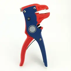Bomurph Automatic Wire Stripper and Cutter, 2 in 1 Adjustable Electrical Cable Wire Stripping Tool Eagle Nose Pliers