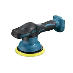 Cordless Car Polisher 8 Gears Adjustable Auto Electric Waxing Sanding Sealing Glaze Tool Fit Dewalt/Milwaukee/makita 20V Battery