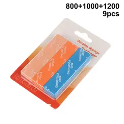 9Pcs For Assembling Model Build Tools Hobby DIY MS-E400~1200 Semi-rigid Sanding Sticks Plastic Model Polishing Rod