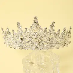 1 Piece of Multi-Color Crown Headband Suitable for Girls to Wear at Birthday Parties and Wedding Performances