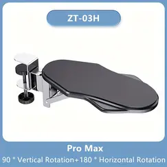 1 PC Computer Arm Support Bracket Suitable for Office Desk Adjusted To Rotate Wrist Support Bracket Extension Tray for Home Use