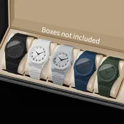 1/5PCS Fashion Plastic Strap Men Business Watches Casual Analog Sports Quartz Watch For Mens Clock Reloj Hombre