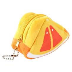 Women's Coin Purse Mini Pouch Cute Plush Little Penguin Zipper Change Purse for Keychain Lipsticks Money