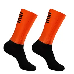 2026 New Cycling Socks Slip Silicone Summer Whiteline Aero Anti Socks Men Bicycle Sport Running Bike Socks Calcetines