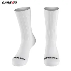 DAREVIE AERO Cycling Man Socks Pro Aerodynamics Socks Elastic Anti-Slip Men's Cycling Socks Outdoor Sports Bicycle Accessories