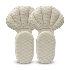 Heel Stickers Sneakers Heel Protection Pads Pain Relief Shoe Size Reducer Half Cushion Heel Inserts T-Shaped Shoe Foot Care Pad